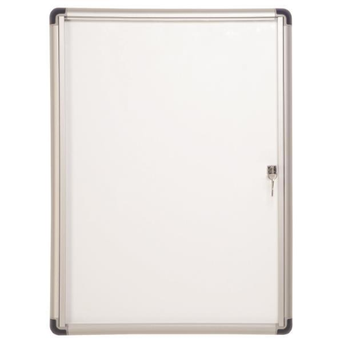 Bi-Office Enclore Budget - Lavagna integrata - 624 x 670 mm - 6 x A4 - acciaio laccato - magnetica - bianco